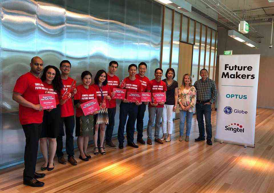 Solve Education! is the winner of Singtel Group Future Makers 2017